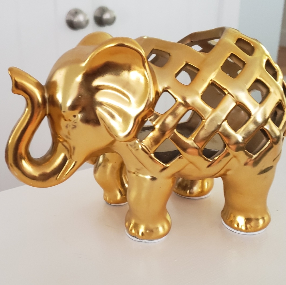Elephant Tea Light Holder